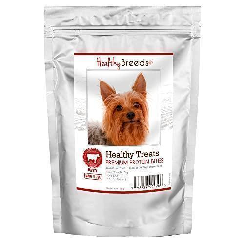 Healthy Breeds Silky Terrier Healthy Treats Premium Protein Bites Beef Dog Treats 10 oz